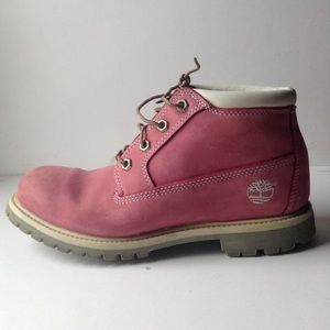Pink Timberlands